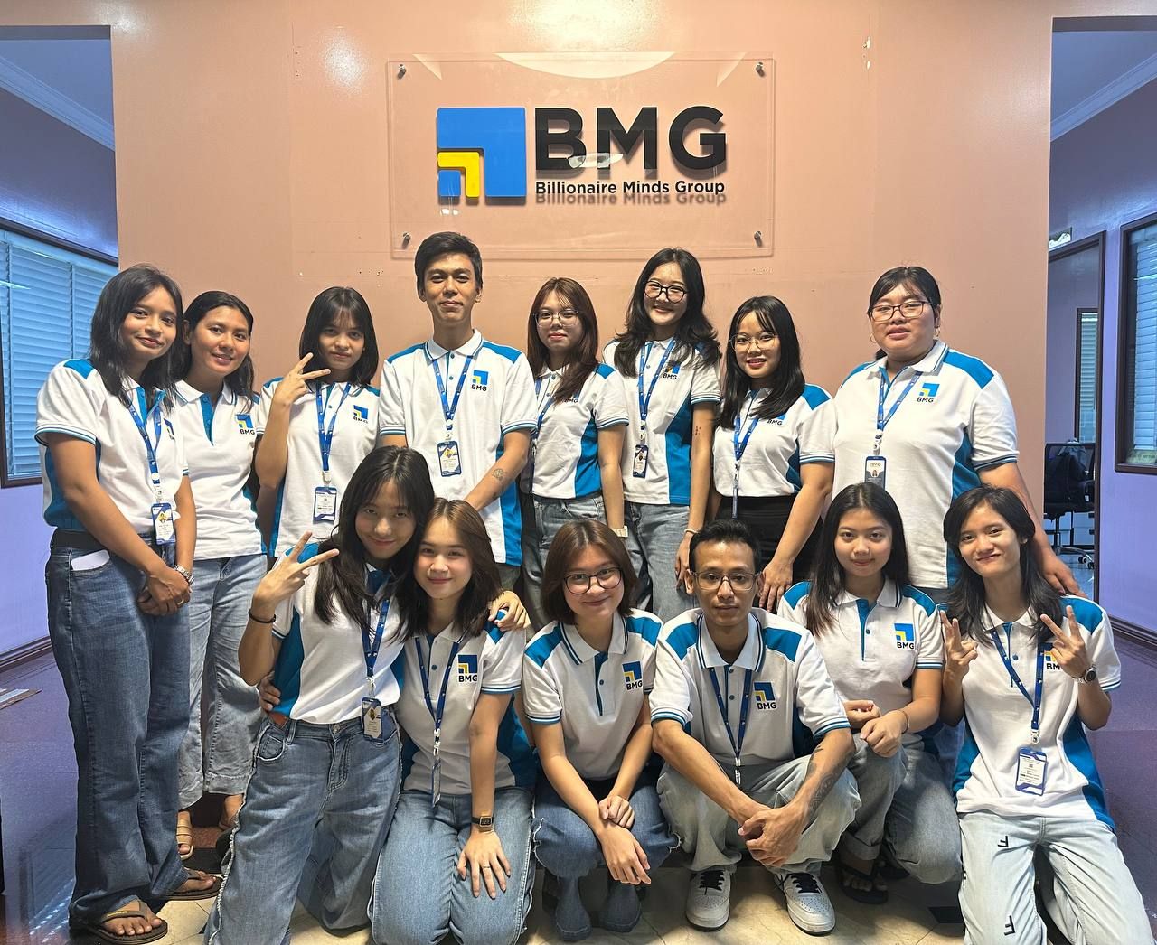 BMG Myanmar Team Group Photo