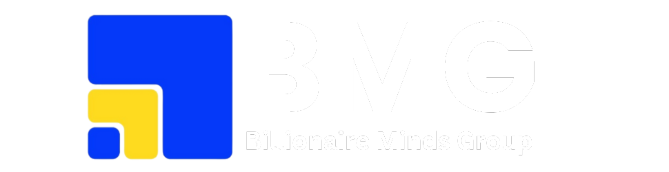 BMG Myanmar ကုမ္ပဏီ လိုဂို (အဖြူ)